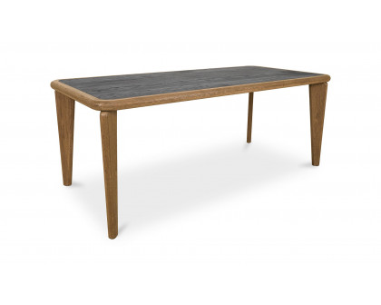 Moe's Loden Modern Rectangular Dining Table - Brown, Small