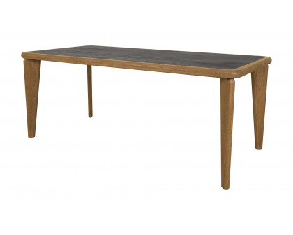 Moe's Loden Modern Rectangular Dining Table - Brown, Small