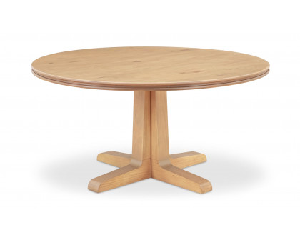 Moe's Charles Rustic Round Dining Table - Natural