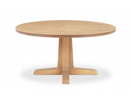 Moe's Charles Rustic Round Dining Table - Natural