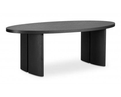 Moe's - William Modern Oval Dining Table in Black