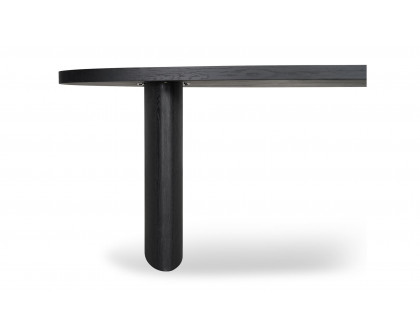 Moe's - William Modern Oval Dining Table in Black