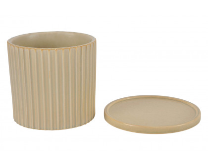 Moe's Kuhi Planter - Beige, Small