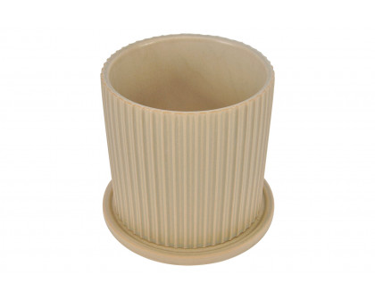 Moe's Kuhi Planter - Beige, Large