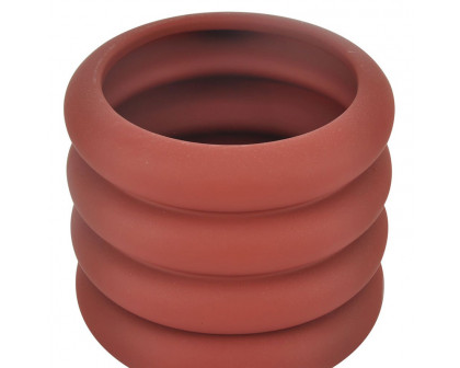 Moe's Wava Planter - Red, Medium