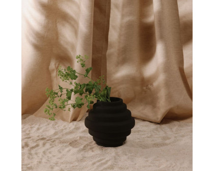 Moe's Mish Vase - Black