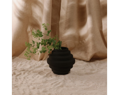 Moe's Mish Vase - Black