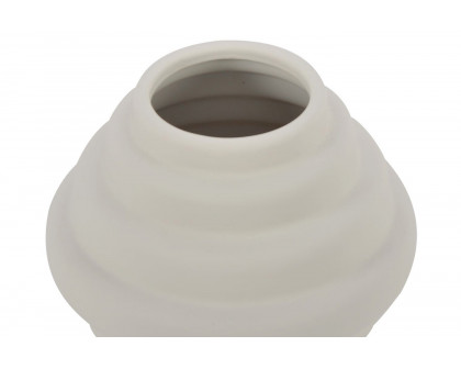 Moe's Mish Vase - White