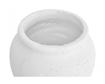 Moe's Nissa Decorative Vessel - White, 14"