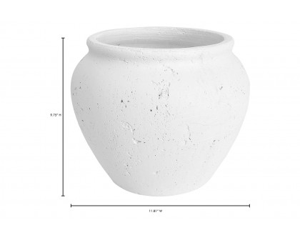 Moe's Nissa Decorative Vessel - White, 10"