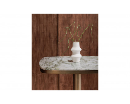 Moe's - Lacy Modern Vase in White