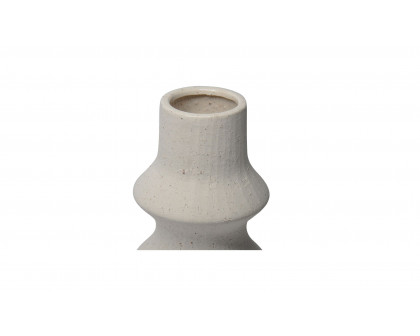 Moe's - Lacy Modern Vase in White