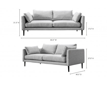 Moe's™ Raval Sofa - Light Gray