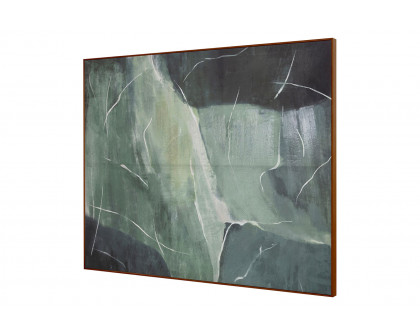 Moe's - Impression Framed Painting Verdant Palette