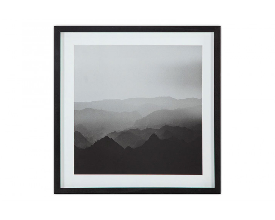 Moe's - Highest Peak Framed Print