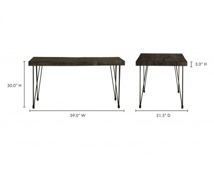 Moe's - Boneta Dining Table in Brown