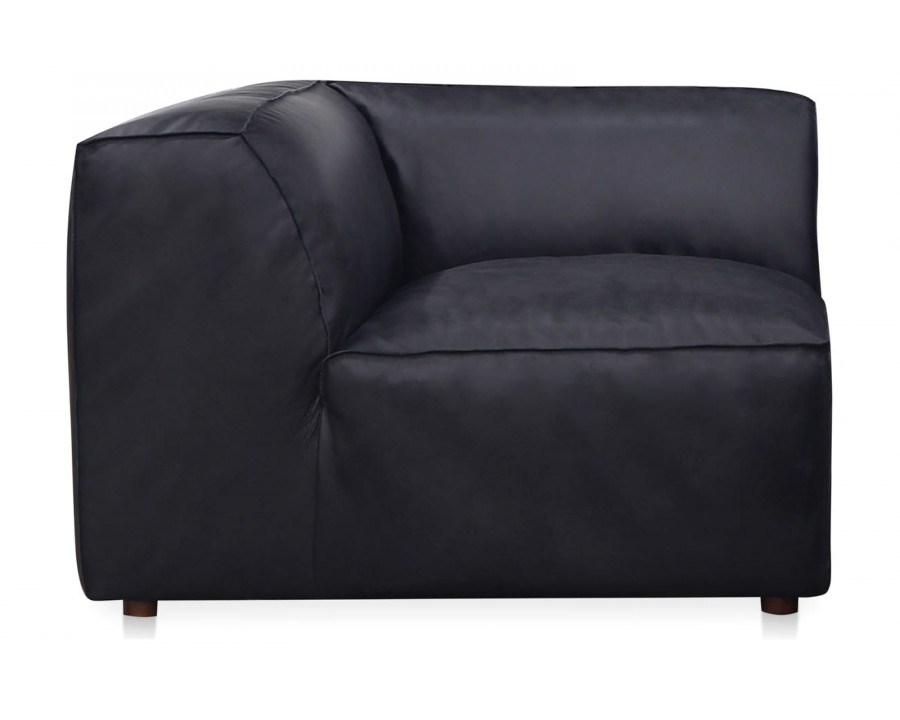 Moe's Form Corner Chair - Vantage Black