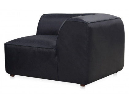 Moe's Form Corner Chair - Vantage Black