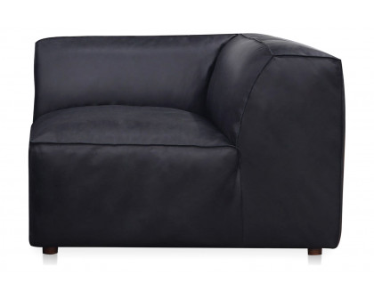 Moe's Form Corner Chair - Vantage Black