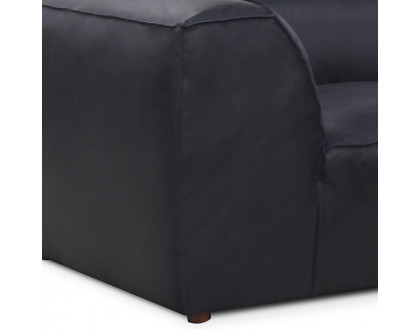 Moe's Form Corner Chair - Vantage Black