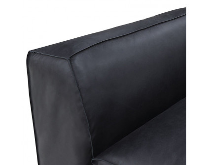 Moe's Form Corner Chair - Vantage Black