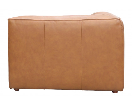 Moe's Form Corner Chair - Sonoran Tan