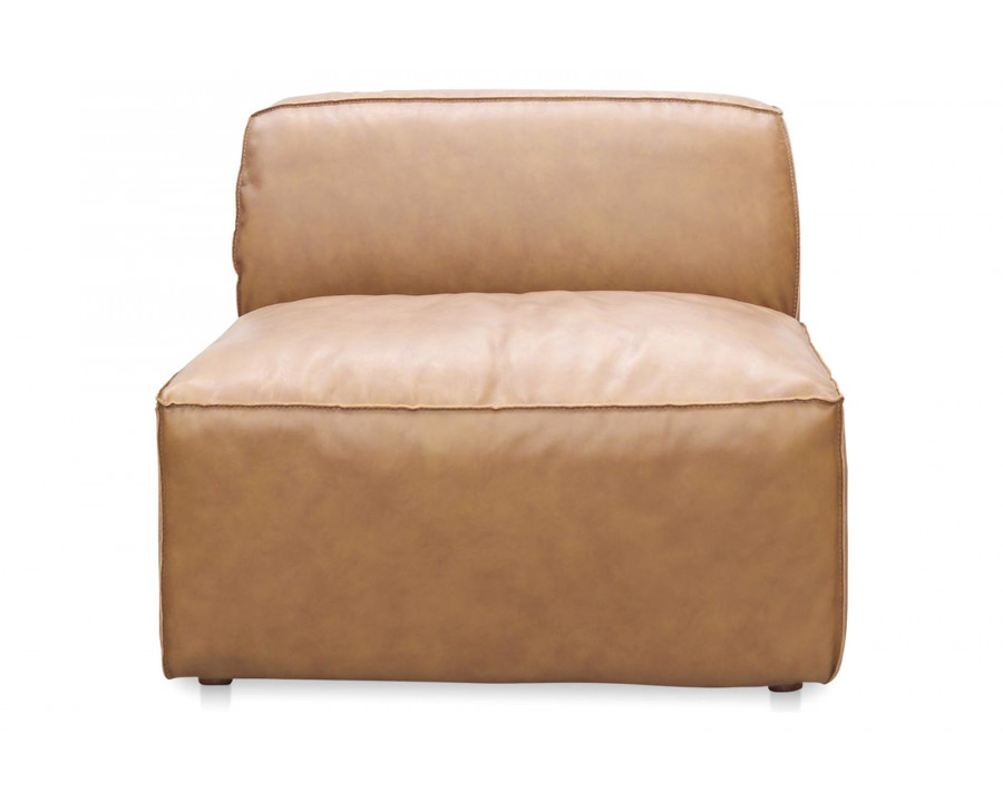 Moe's Form Slipper Chair - Sonoran Tan