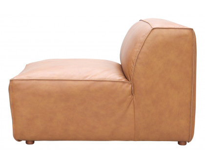 Moe's Form Slipper Chair - Sonoran Tan