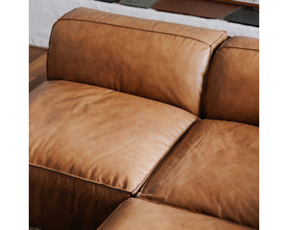 Moe's Form Slipper Chair - Sonoran Tan