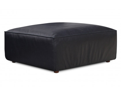 Moe's Form Scandinavian Ottoman - Vantage Black