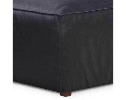 Moe's Form Scandinavian Ottoman - Vantage Black