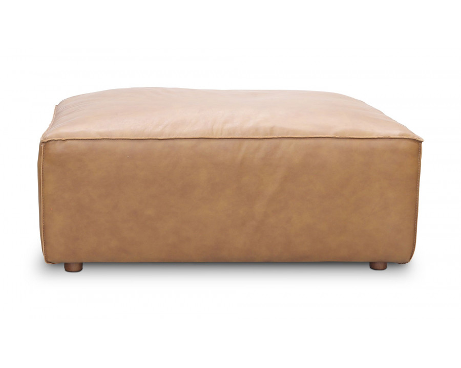 Moe's Form Scandinavian Ottoman - Sonoran Tan