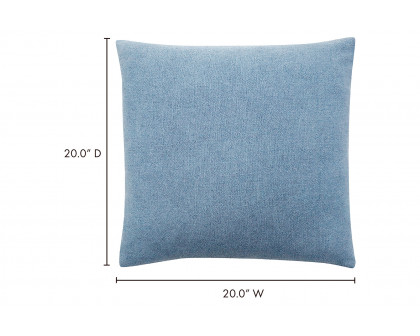 Moe's Prairie Pillow - Stafford Blue