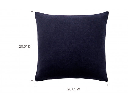 Moe's Prairie Pillow - Rustic Navy