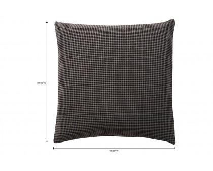 Moe's Ria Pillow - Black Peppercorn