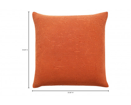 Moe's Ria Pillow - Warm Sienna