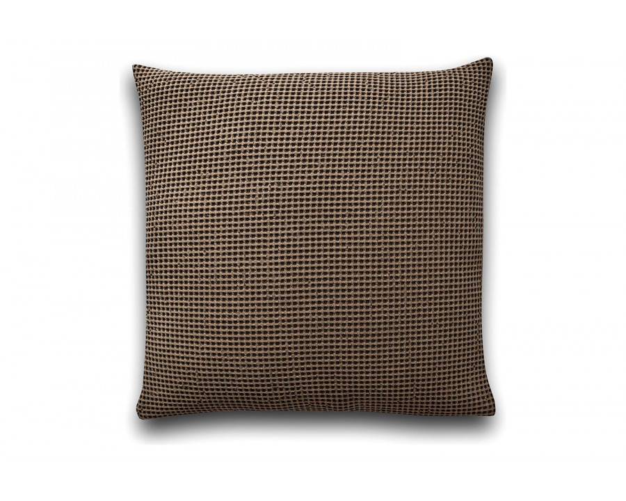 Moe's Ria Pillow - Carob Brown