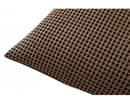 Moe's Ria Pillow - Carob Brown