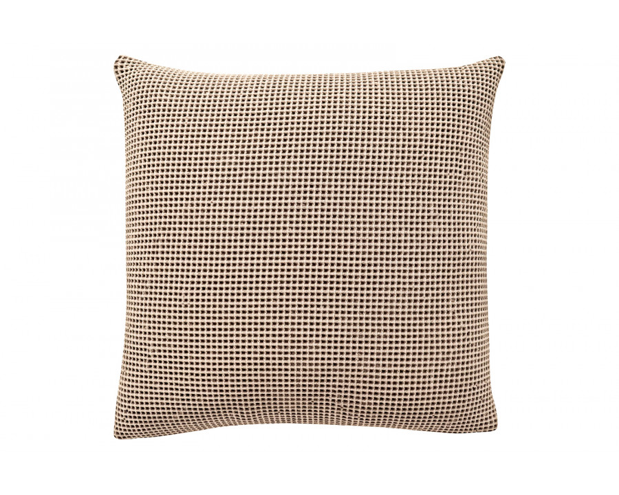 Moe's Ria Pillow - Chanterelle Taupe