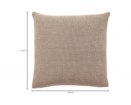 Moe's Ria Pillow - Chanterelle Taupe