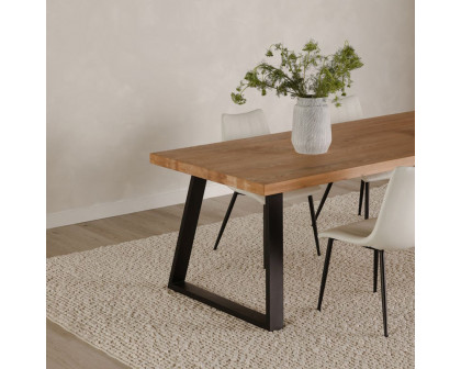 Moe's Mila Rectangular Dining Table - Brown