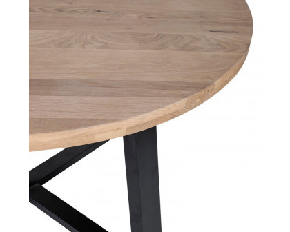 Moe's Mila Round Dining Table - Brown