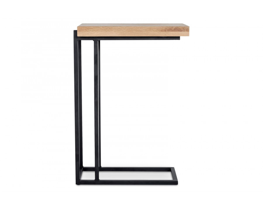 Moe's Mila C Shaped Side Table - Beige