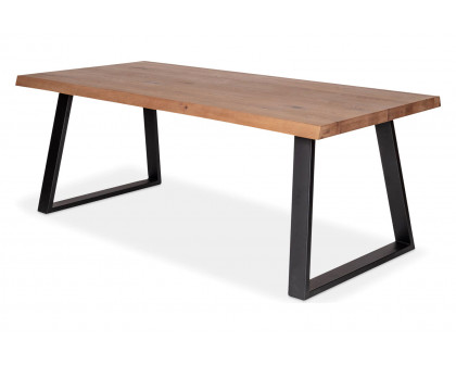 Moe's Mila Live Edge Dining Table - Brown