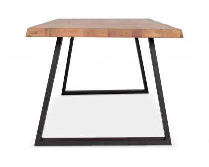 Moe's Mila Live Edge Dining Table - Brown