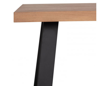 Moe's Mila Live Edge Dining Table - Brown