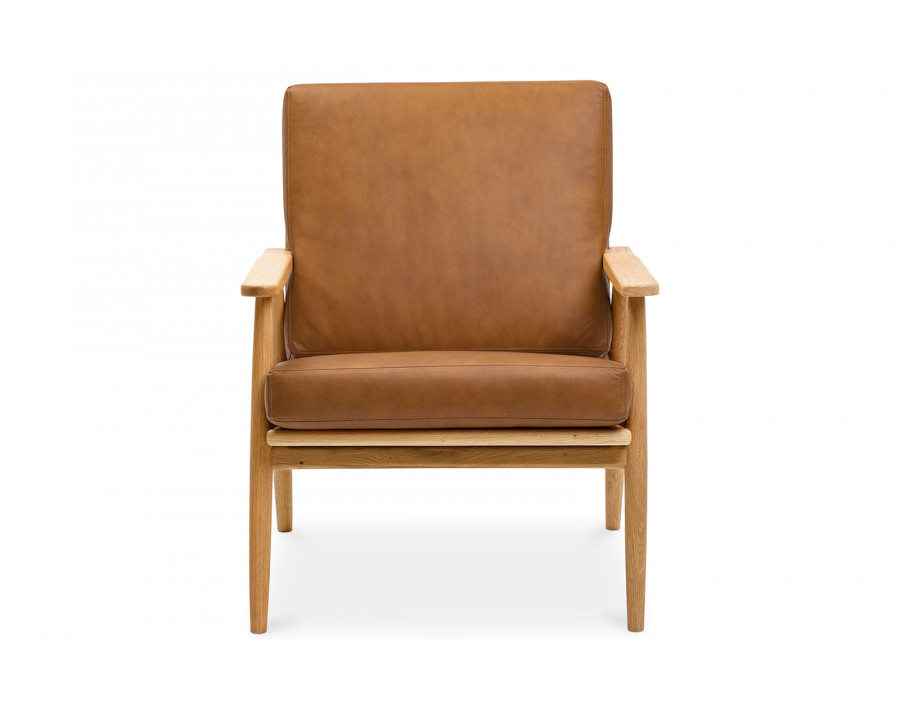 Moe's - Harper Lounge Chair in Brown