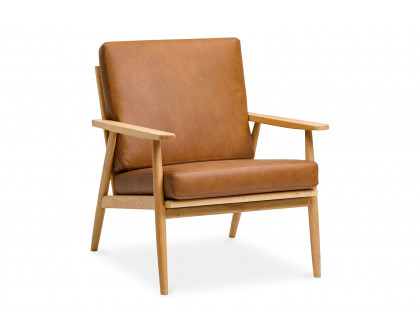 Moe's - Harper Lounge Chair in Brown