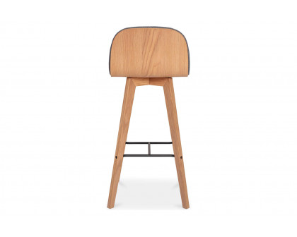 Moe's Napoli Bar Stool - Gray