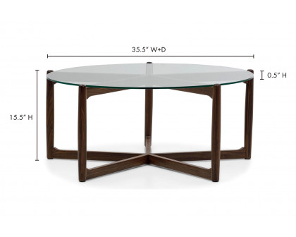 Moe's Hetta Coffee Table - Brown